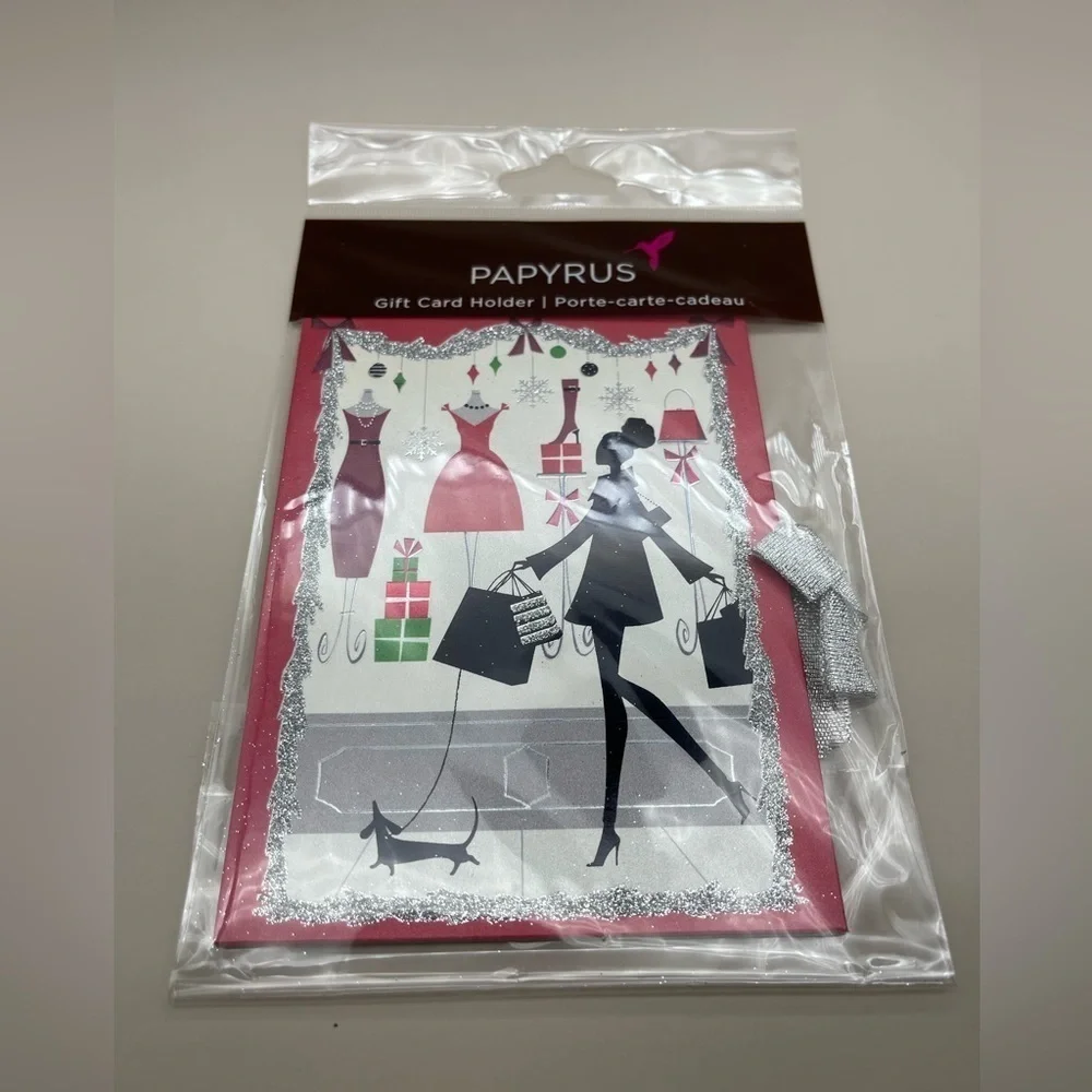 Papyrus Shopping 🛍️ Gift Card Holder, NWT (For Bundles Only)